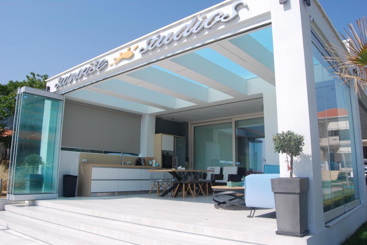 Sunrise Studios Resort Skala Potamia  Bagian luar foto